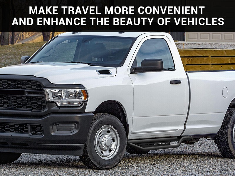 Running Boards For 2009-2018 Dodge Ram 1500 Regular Cab Sides Step Nerf Bars