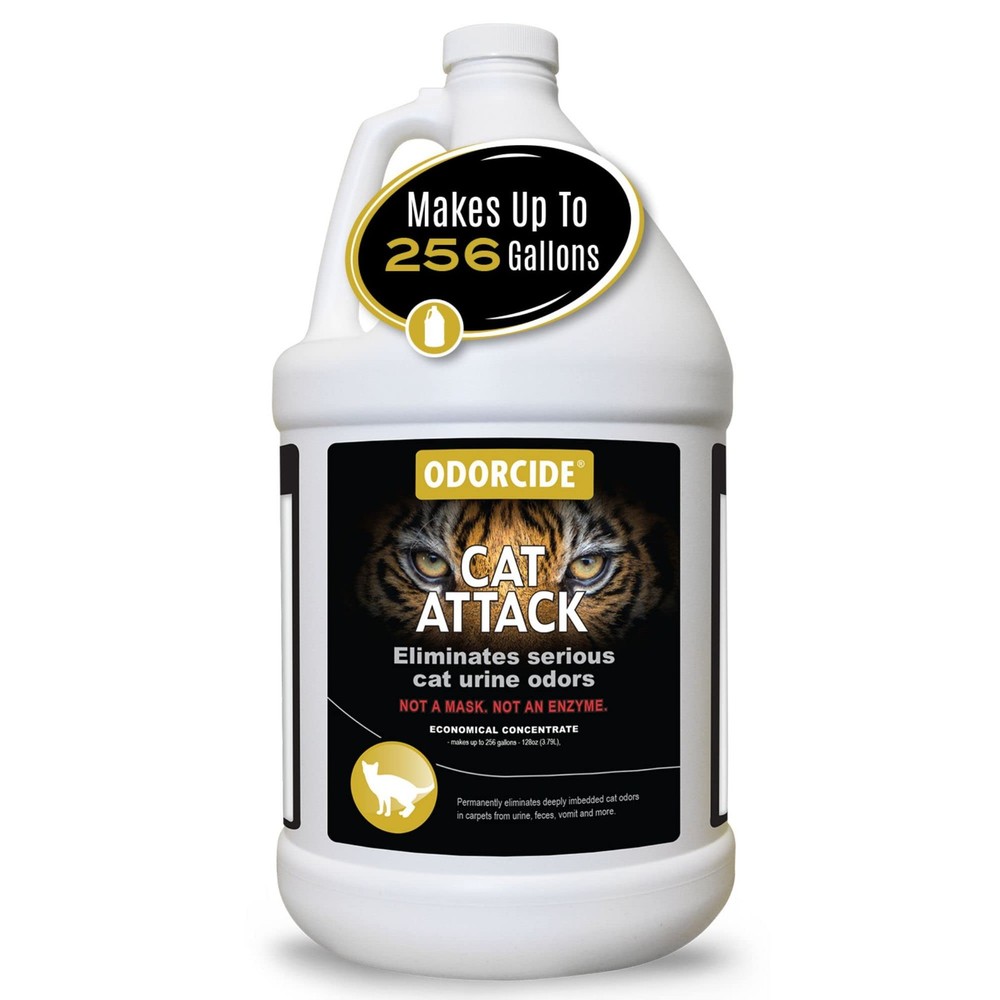 Cat Urine Remover Concentrate - Carpet & Upholstery Odor Eliminator