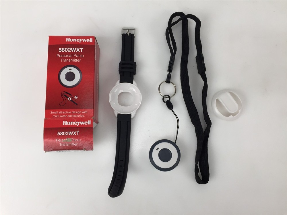 Honeywell 5802WXT Single-Button Wireless Personal Panic Transmitter - White