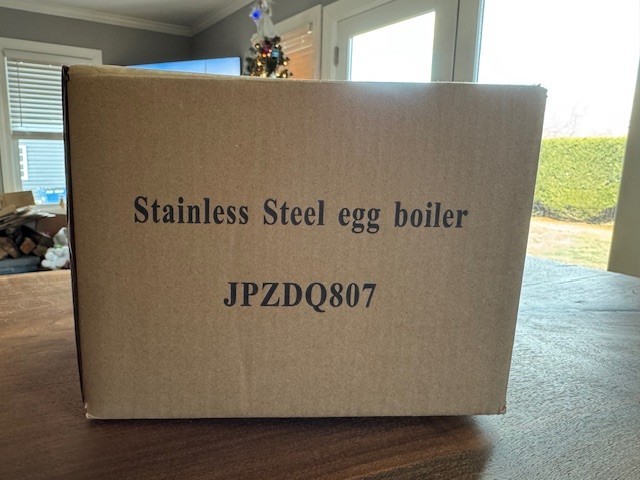 NAIBSCAN 16 EGG EGG COOKER stainless s double stack green NEW SAVE $11