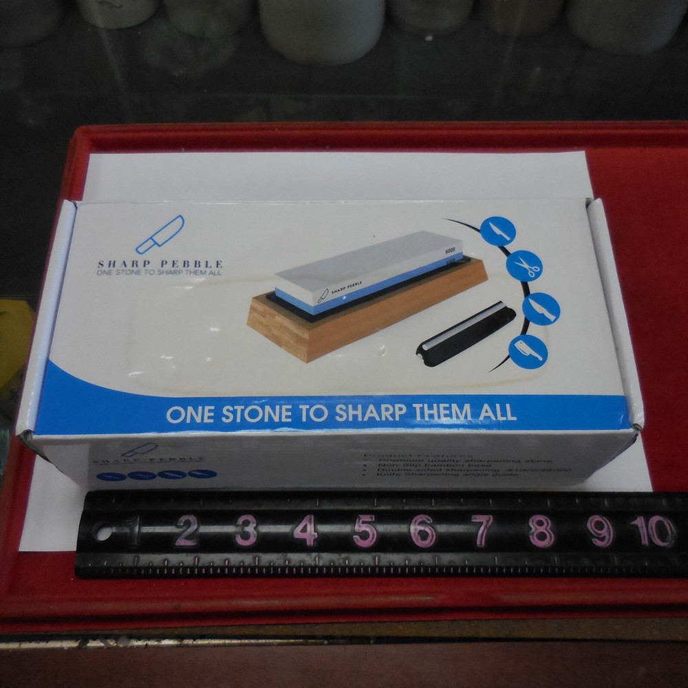 Sharp Pebble Knife Sharpening Stone -#MB & EP