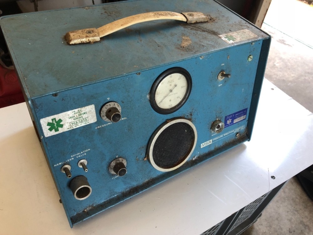 MSA Pressure Breathing Assistor Model 1100 (Used Untested)
