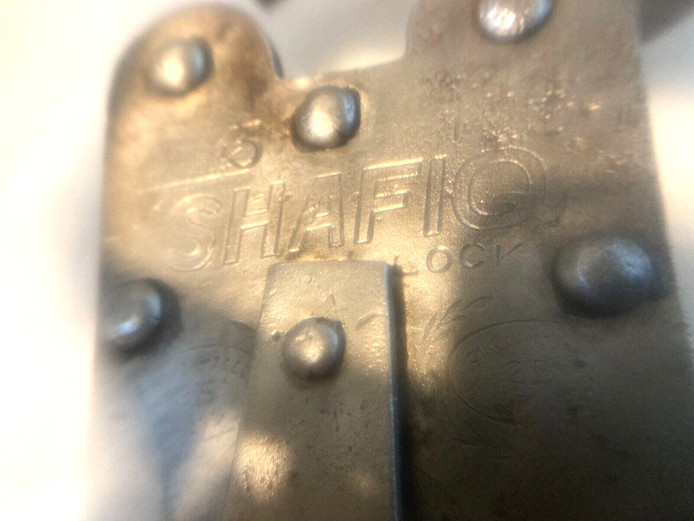 Antique Shafiq Padlock