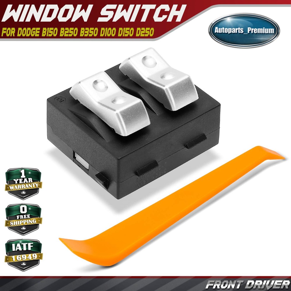 Front Driver Left Window Switch for Dodge B150 B250 B350 D100 D150 D250 Dakota