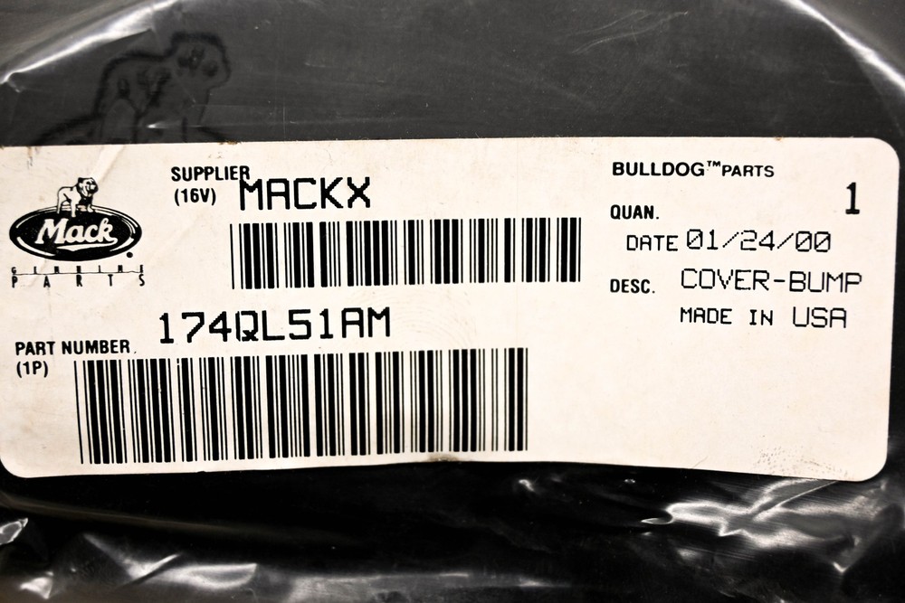 Mack 174QL51AM Bumper Cover NOS