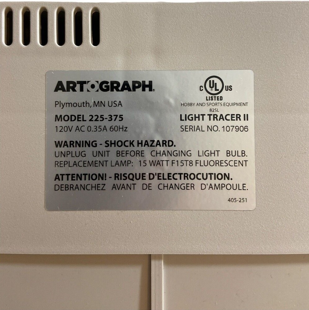 ArtOgraph LightTracer2 light box 12"x18"
