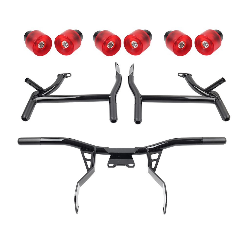 Saddlebag Guard Front Engine Highway Crash Bar For Harley Road Street Glide 14+