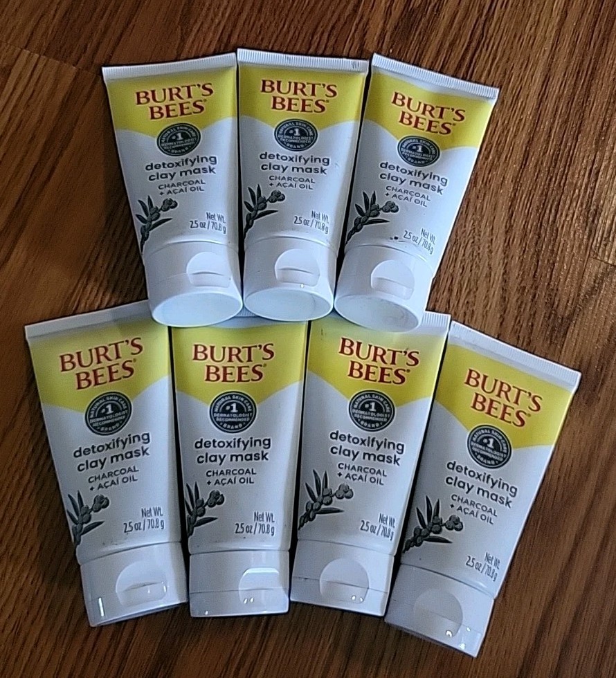 (7) Burt's Bees Detoxifying Clay Mask 2.5oz