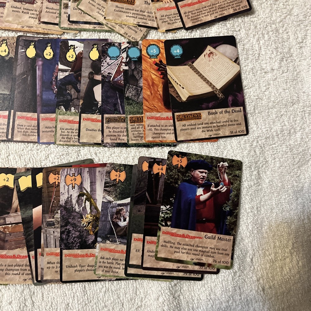Spellfire Night Stalkers Complete Set 1-100 No Chase