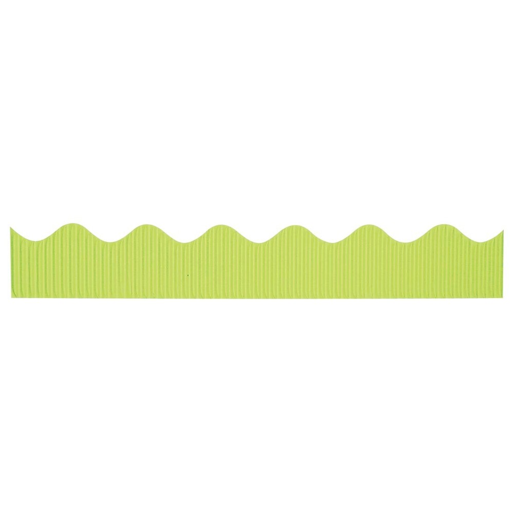 Solid Color Bordette Decorative Borders Lime