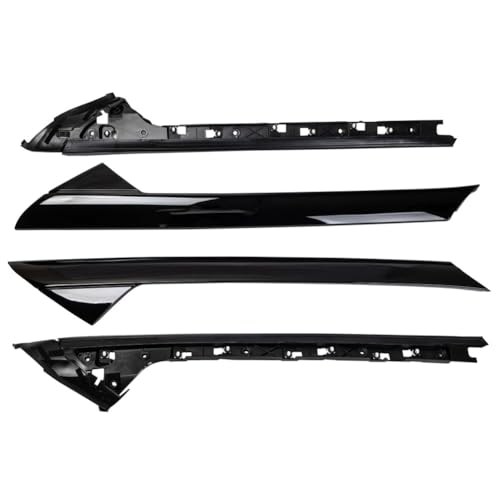 HY-SPEED A-Pillar Molding Windshield Trim Kit A-Pillar Outer&Inner(Left&Right)
