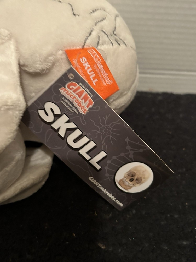 Drew Oliver’s GIANTmicrobes Plush - Skull (Regular) W Tag