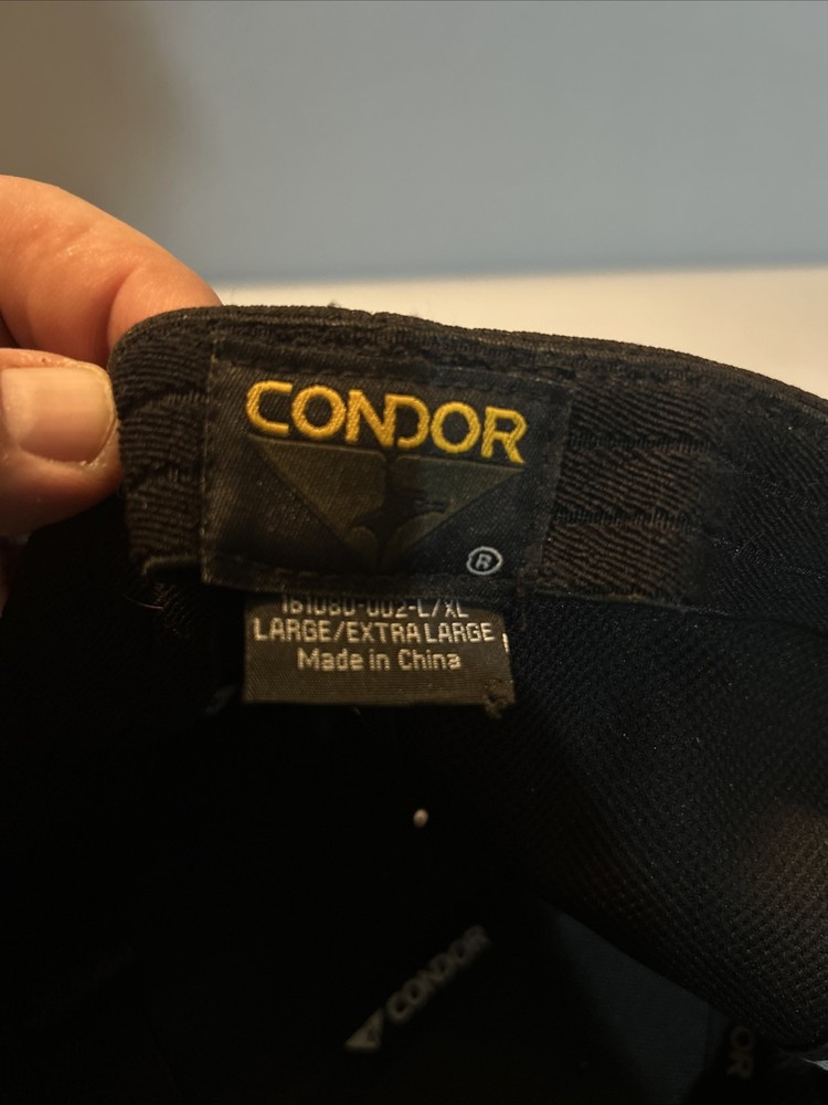 Condor Flex Hook & Loop Patch Hiking Hunting Operator Tactical Hat L/XL 161080