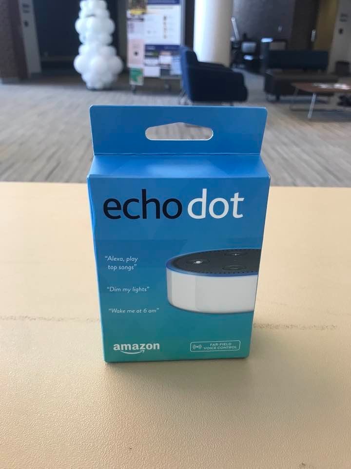 New Sealed Amazon Echo Dot (2nd Generation) Smart Assistant - White