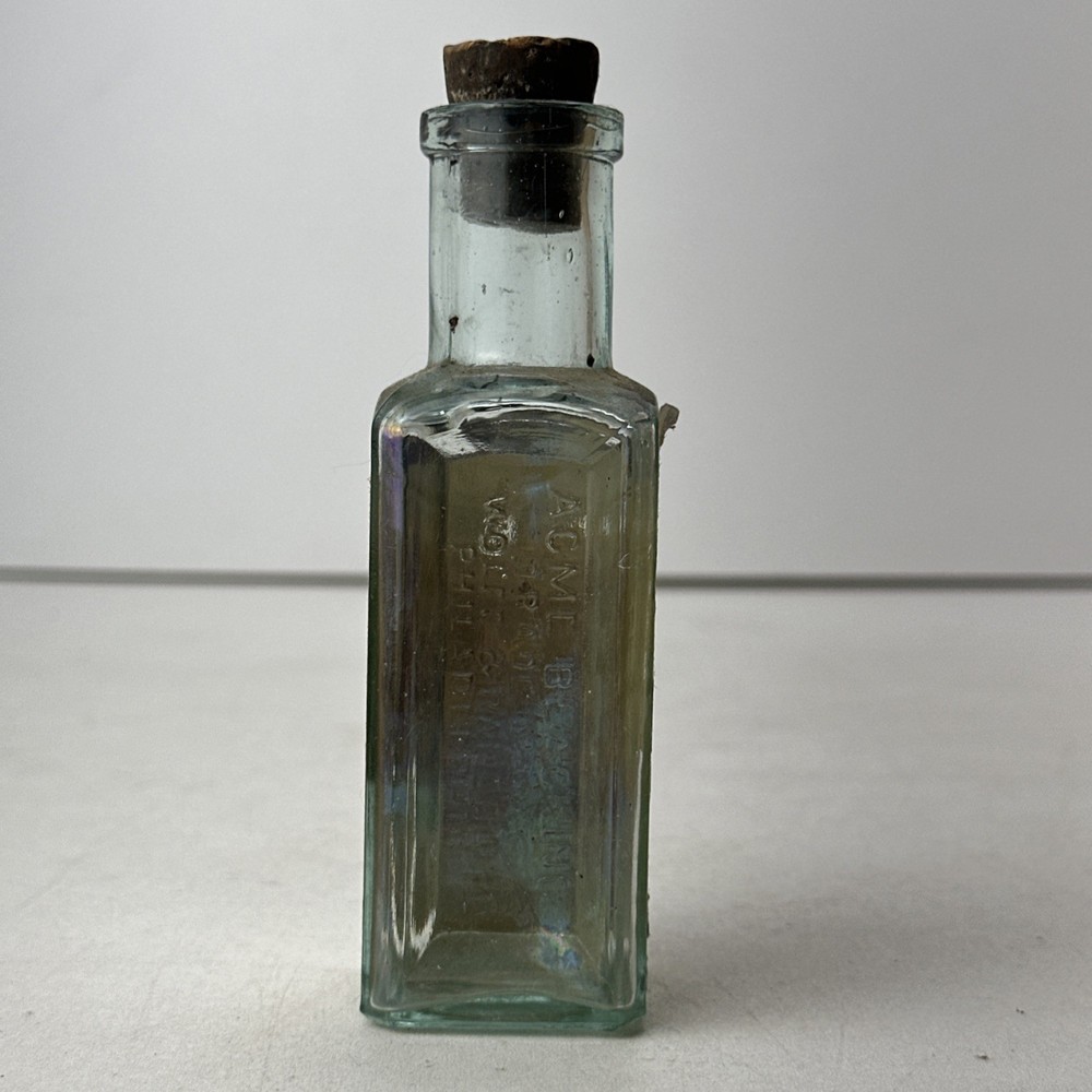 Vintage Bottle Acme Blacking Wolff’s Blacks & Randolph Philadelphia
