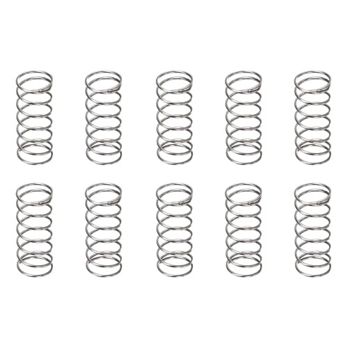 0.3x4x10mm(DxODxL) Compression Spring - 30Pack - Good for Machinery - Spring