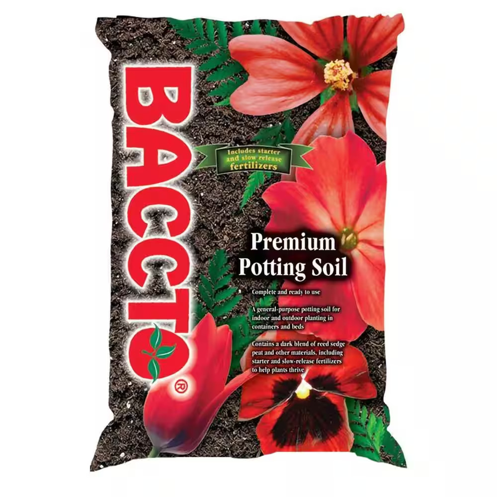 General All Purpose Premium Potting Soil with Perlite, 25 Lbs. (2-Pack)