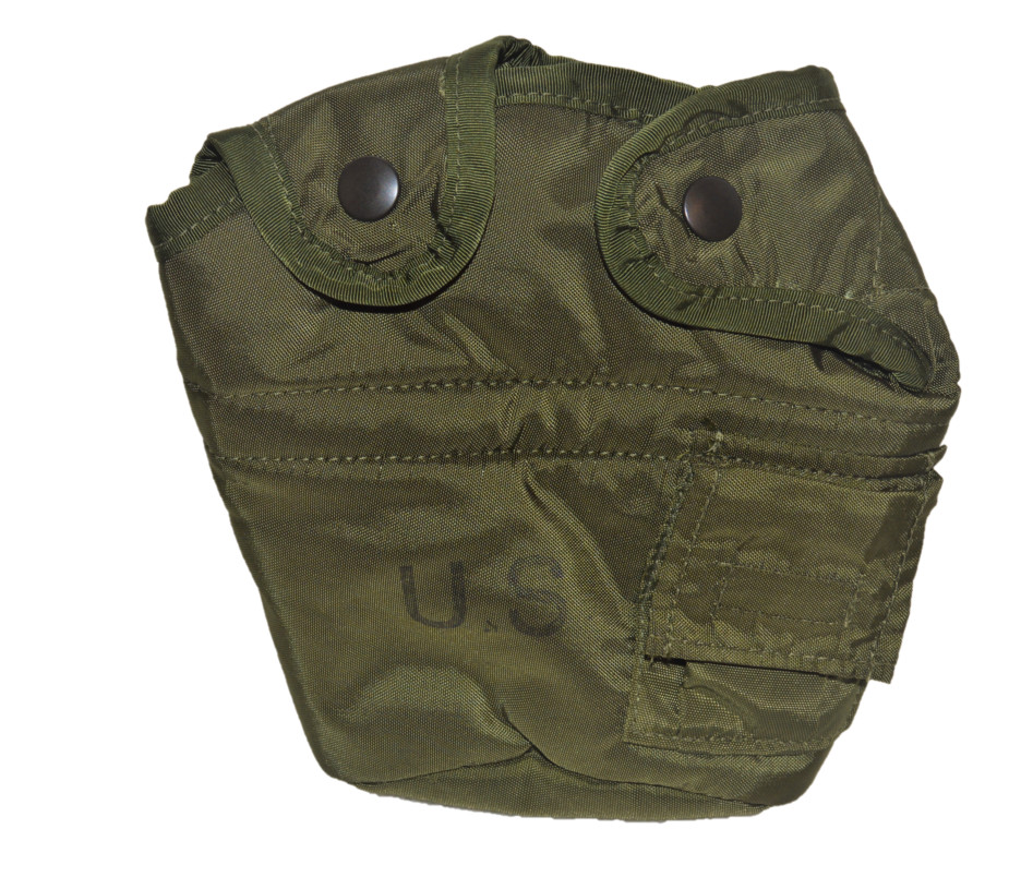 Heavy Duty Canteen Cover 1 Quart U.S. On Front New