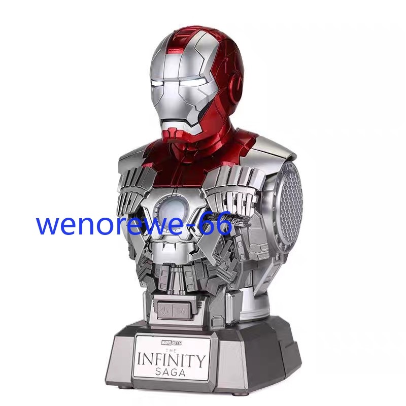 US!!! Iron Man MK5 Decompression Chest Statue Bluetooth Speaker Killerbody Gifts