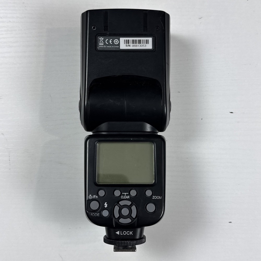 Sunpak DF 3600U Shoe Mount Flash Tested Working