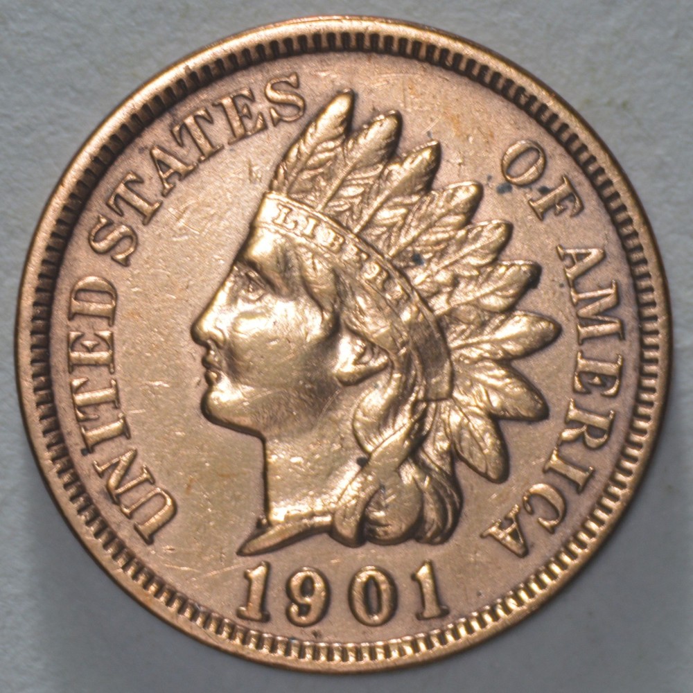 1901 Indian Head Cent