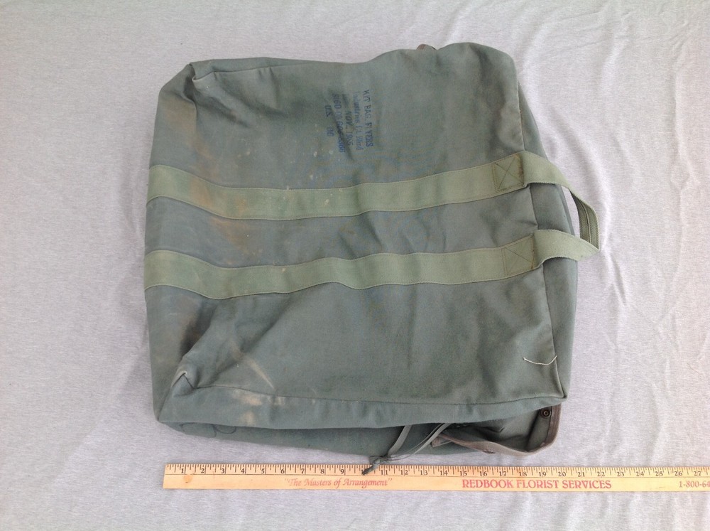 USAF Kit Bag Flyer, Dated 1985 Duffel Bag