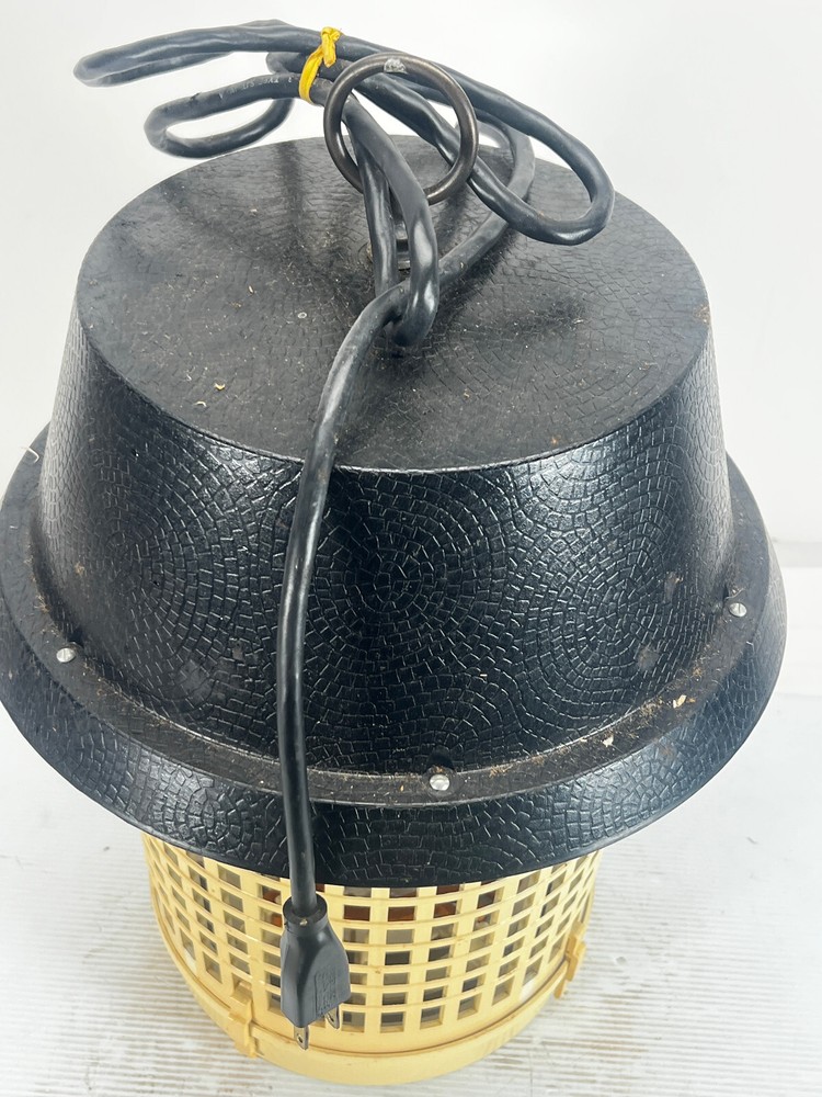 Fi-Shock Electronic Bug Killer Model FS-2500 Hanging Bug Insect Zapper blue bulb