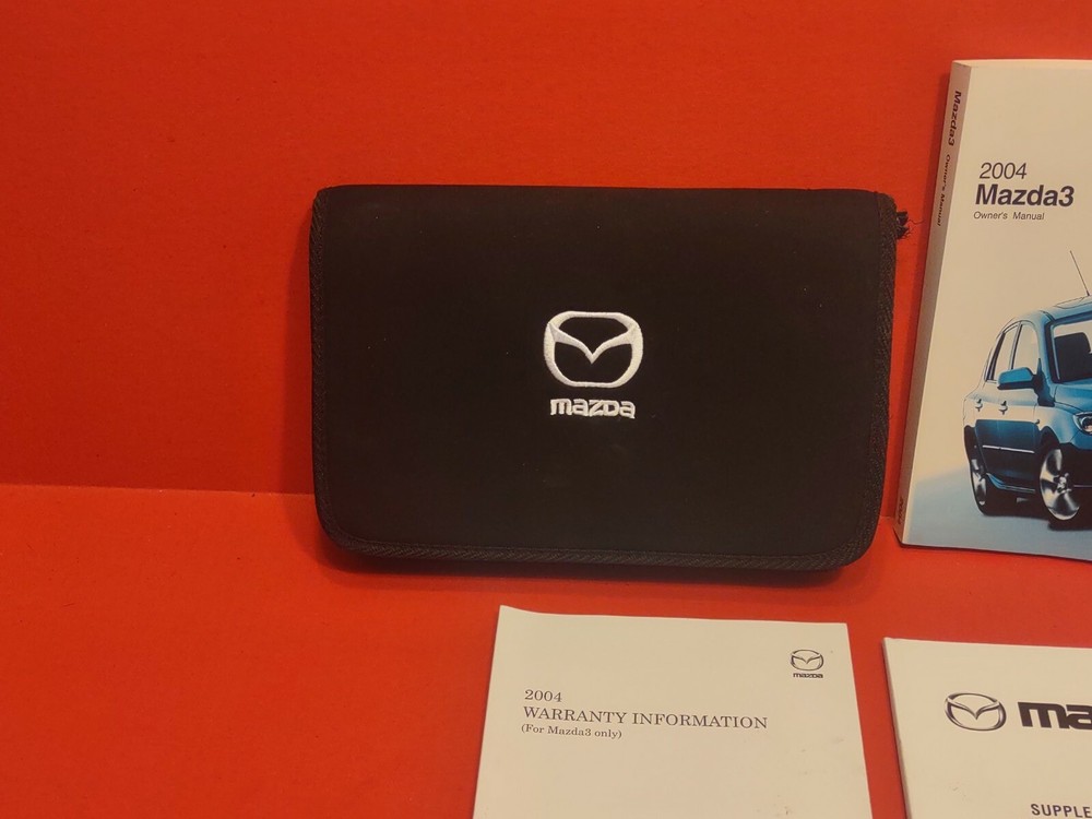 04 2004 Mazda3 Owners Manual