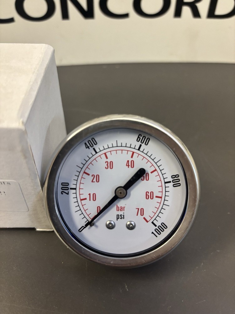 New Dynamic Fluid Components Gauge, 0-1000PSI, CFIP-070D