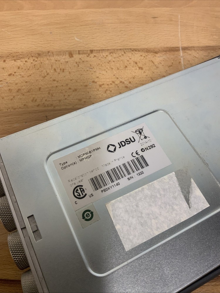 JDSU MOPM-B1PMH MPMGP POWER METER @B1