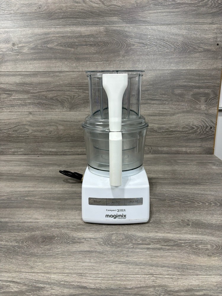 Magimix Compact 3200 XL Automatic Food Processor White Fully Tested!