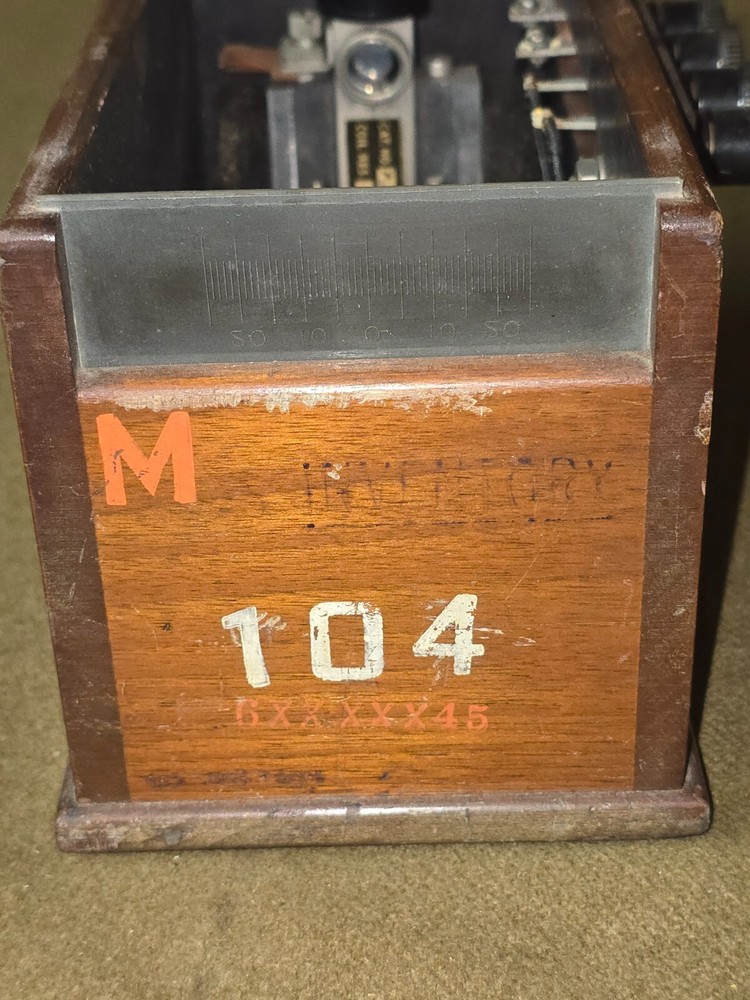 WWII 2420D Light Beam Galvenometer
