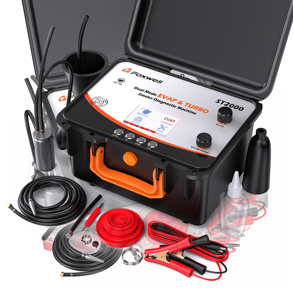 ST2000 EVAP Smoke Machine Pipe System Vacuum Tester Adjustable Pressure Run Time