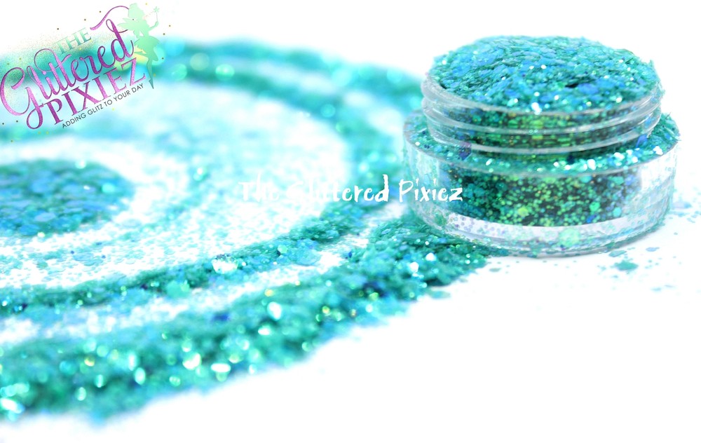 Mermaids Fin chunky glitter mix