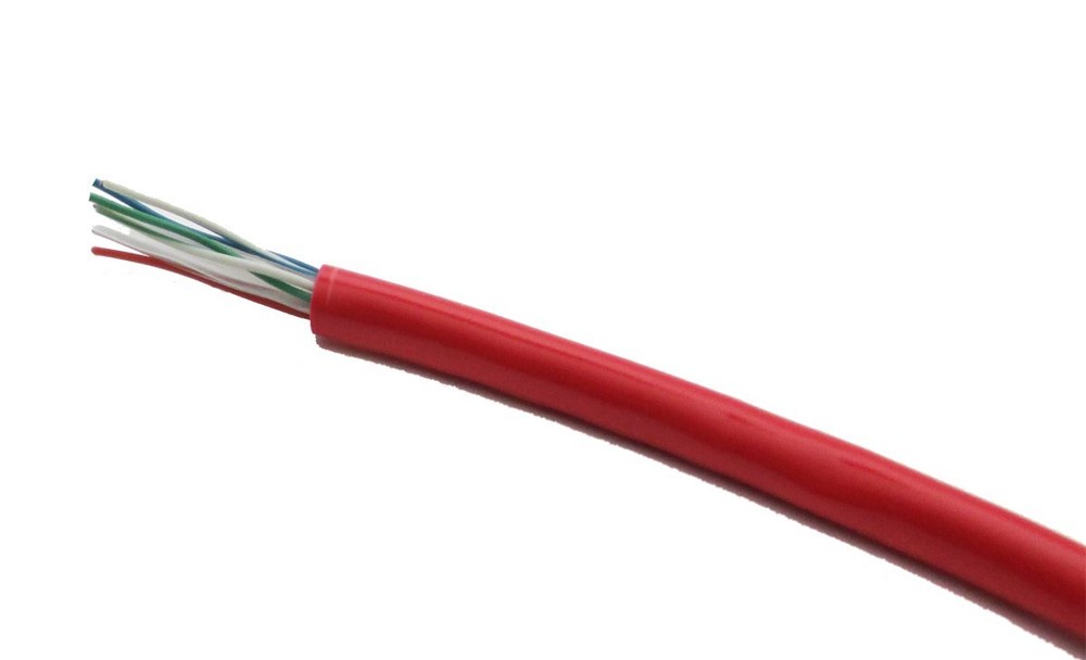 900FT (274.4M) Bulk Raw CAT5e Ethernet Cable (No Ends) Red