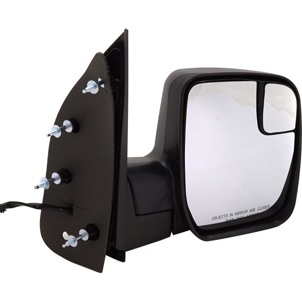 Power Mirror For 2010-2014 Ford E-250 E-350 Super Duty Right Manual Fold Black
