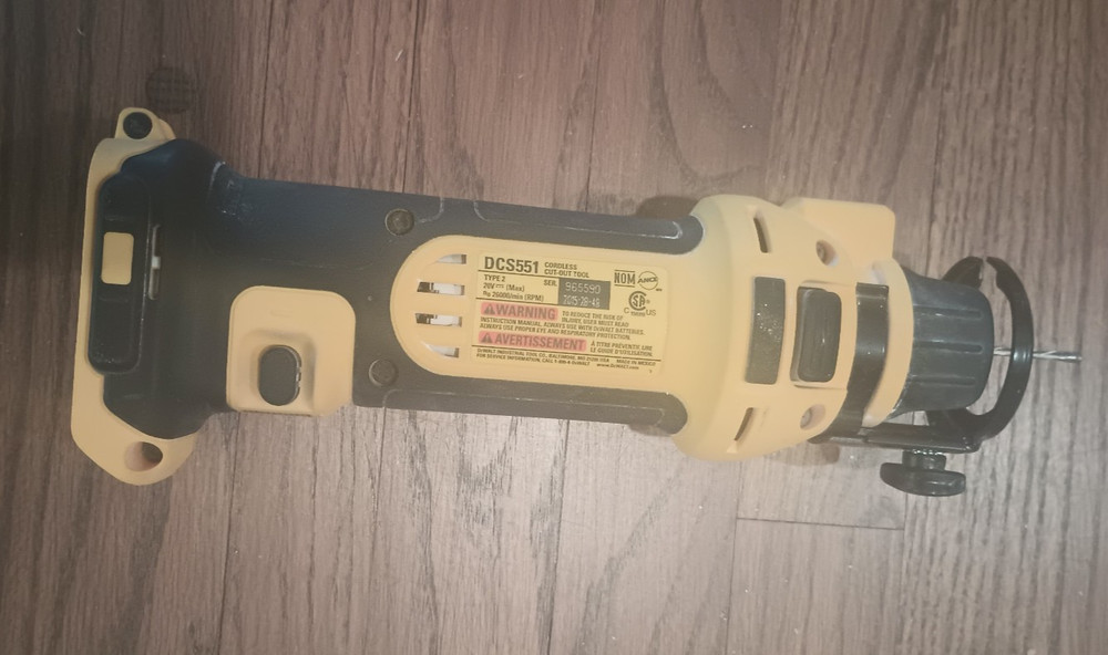 DEWALT - 20V MAX Drywall Cut Out Tool (Tool Only) - DCS551B