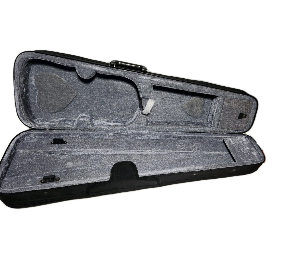 Violin/Viola Case With Backpack Straps Zippers Work Nice Shape