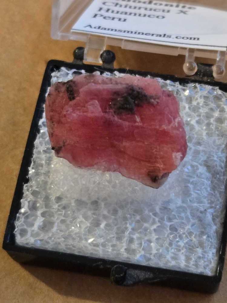 Beautiful Rhodonite Thumbnail specimen