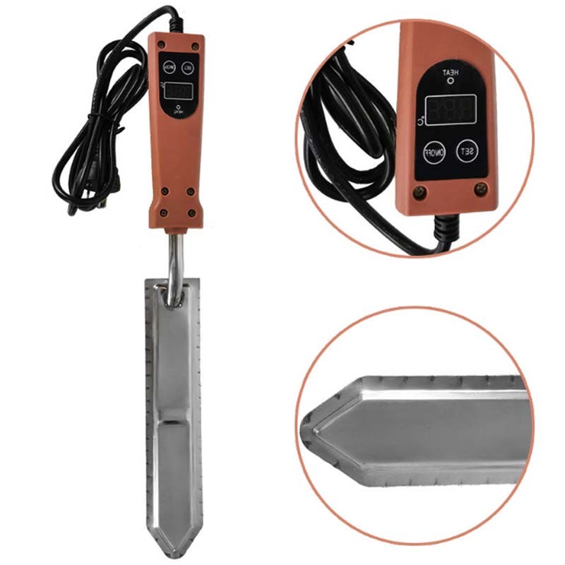 Electric Uncapping Knife Bee Hive Extractor Honey Scraper Beekeeping Tools Equip