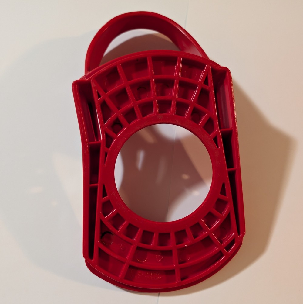 Burton Freestyle Custom Binding Left Baseplate Size Large Red