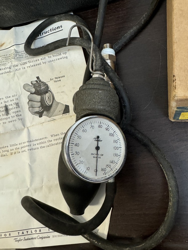 Taylor Flow Meter Calibrator 44S369