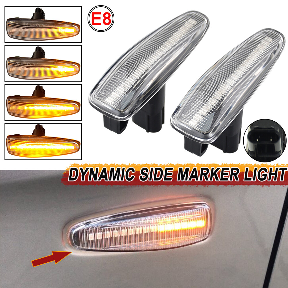 LED Dynamic Side Marker Light For Mitsubishi Lancer Evolution X Outlander Sport