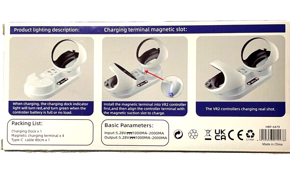 Iplay Charging Dock For P-S VR2