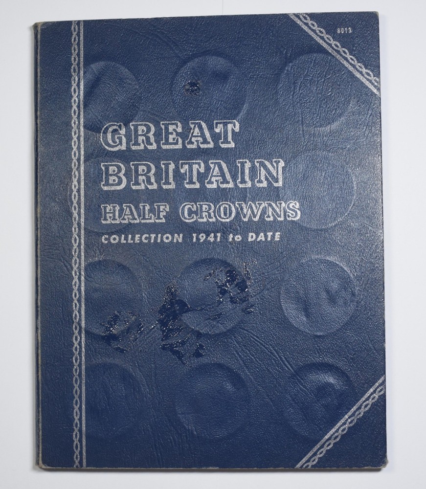 1941 - 1967 Halfcrowns Whitman Folder (complete) - British Coins