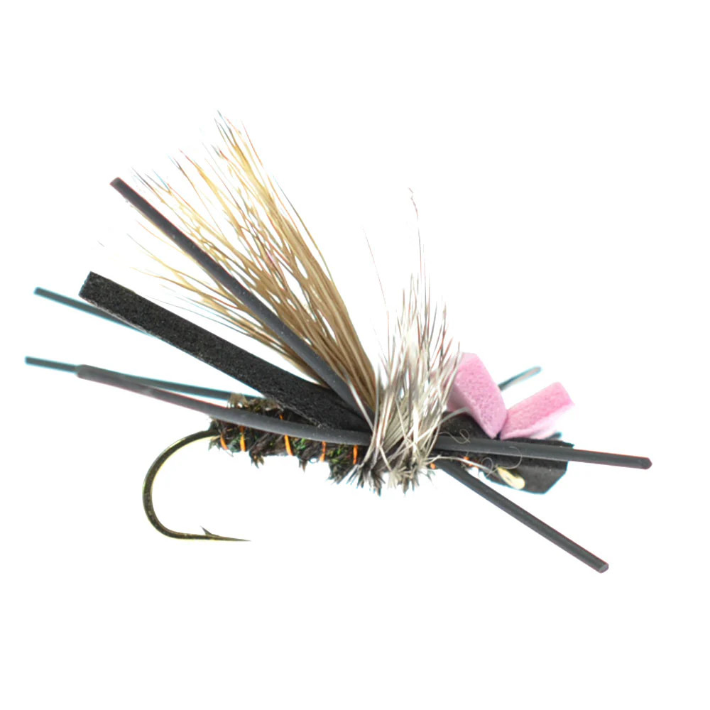 Basics Collection - Foam Hoppers Assortment #2 - 10 Flies - Hook Size 10