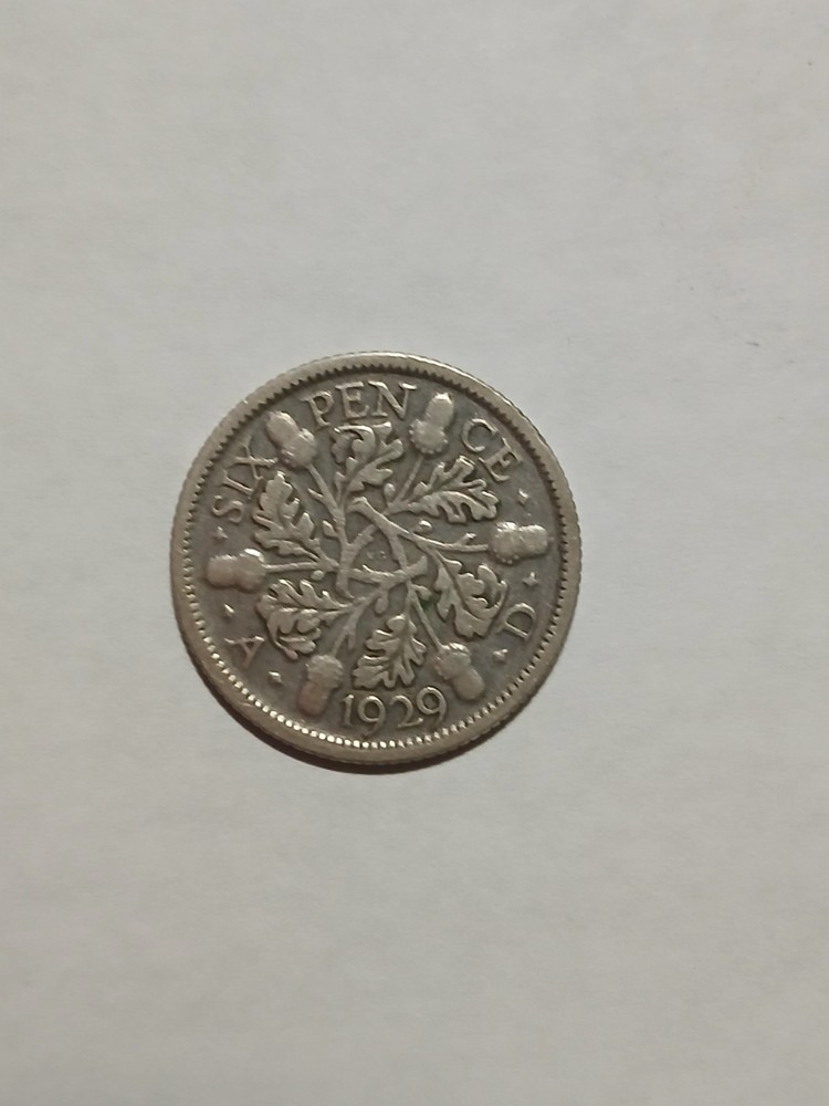 7 Sixpence Silver Coins