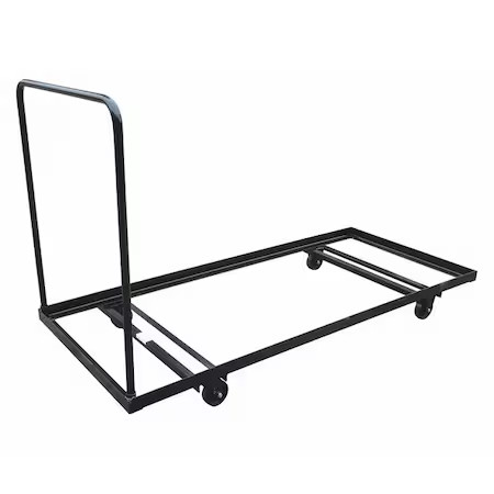 Folding Table Dolly, 1000 Lb. Load Capacity, 9P477