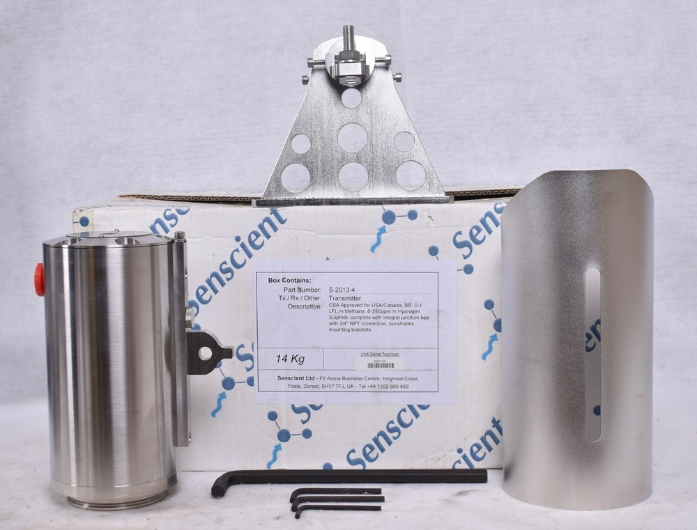 Senscient S-2013-4 Open Path & Cross Duct Gas Detector Transmitter