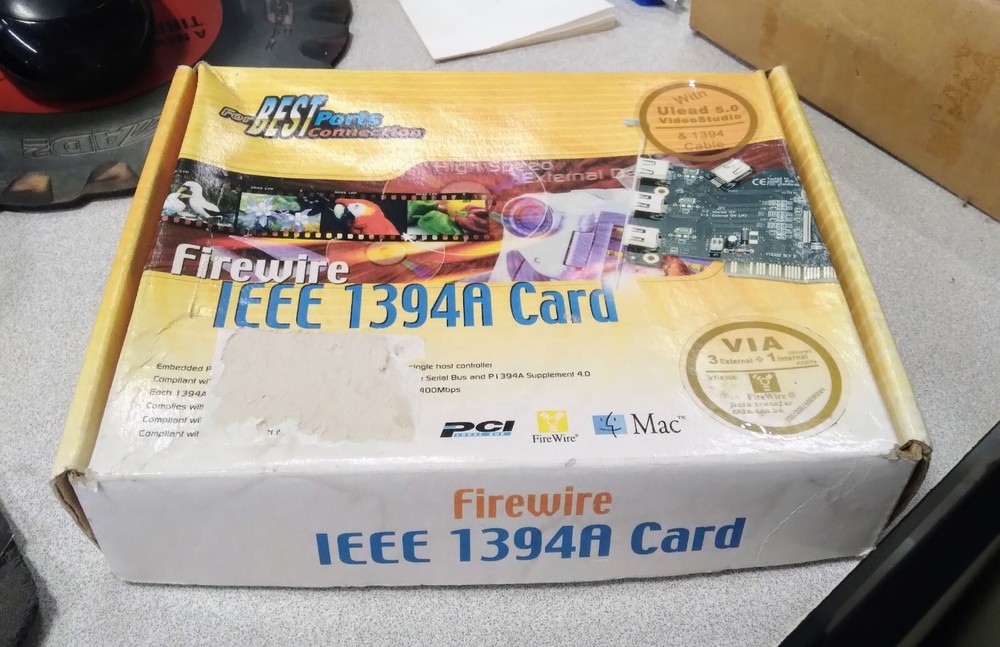 Firewire IEEE 1394A Card